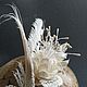 The Bridal wreath 'ivory». Hair Decoration. Felt Hats Shop. My Livemaster. Фото №6