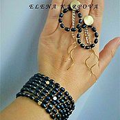 Украшения handmade. Livemaster - original item Set . bracelet earrings  pearl. Handmade.