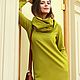 Jersey knit dress ' Pistachio', Dresses, Moscow,  Фото №1
