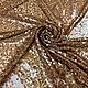 Ткань Elie Saab  паетки  на сетке бежевый коньячный  ,Франция. Ткани. ТКАНИ OUTLET. Интернет-магазин Ярмарка Мастеров.  Фото №2