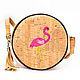 Eco bag with flamingos women's tube hand job, Classic Bag, Moscow,  Фото №1
