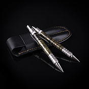 Канцелярские товары handmade. Livemaster - original item Set of Automatic pen and Pencil Armor. Handmade.