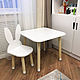 Children's Table square. Furniture for a nursery. Night Light 54. Online shopping on My Livemaster.  Фото №2