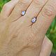 Серьги пусеты лабрадорит. Серьги классические. Newstylejewelry. Ярмарка Мастеров.  Фото №8