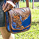 Leather bag for women 'Japanese dragon', Classic Bag, Krasnodar,  Фото №1