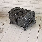 Для дома и интерьера handmade. Livemaster - original item Box: Silver casket 3. Handmade.