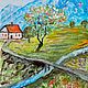 Уголок в Карпатах. Картины. Картины для души... (evgenya72). Интернет-магазин Ярмарка Мастеров.  Фото №2