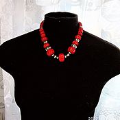 Винтаж handmade. Livemaster - original item Necklace beads vintage period of the 90s. Handmade.