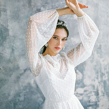 Купить свадебное платье с кружевом в СПб!