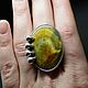 Order Ring with tiger eye 'Africa', silver. EdGems jewerly. Livemaster. . Rings Фото №3