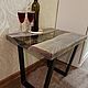 The river table from an array with epoxy. Tables. arbolnsk. Online shopping on My Livemaster.  Фото №2