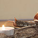 Candle holder with one almost a real snail. Candlesticks. Three Sea Stones. Online shopping on My Livemaster.  Фото №2