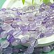 Thread 19 cm Amethyst Lavender Frieze 7-8 mm (width) (5549). Beads1. VivaBeads. Online shopping on My Livemaster.  Фото №2
