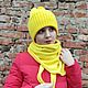 Set of hat and scarf bactus. Headwear Sets. OksanaAkimova. Online shopping on My Livemaster.  Фото №2