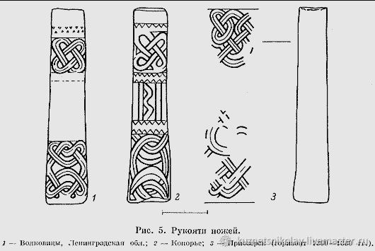 Рисунки на топорище выжигателем