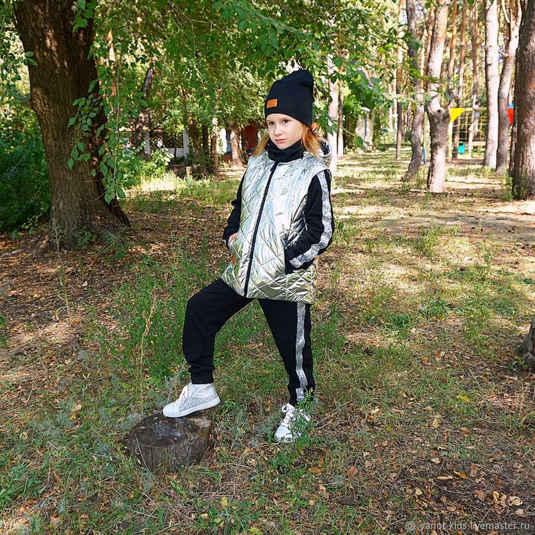 Жилетка \"Серебро\" в интернет-магазине Ярмарка Мастеров по цене 2100 ...