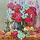 Розы с фруктами, Картины, Москва,  Фото №1