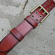 Order Men's belt,leather,for jeans. Marik Leather Craft. Livemaster. . Straps Фото №3