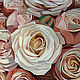 Painting 'Diptych with roses' oil on canvas 50h70 cm (2 pcs). Pictures. vestnikova. My Livemaster. Фото №6