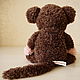 Anfisa the Monkey • Plush knitted toy. Stuffed Toys. Silent art (natmatre). My Livemaster. Фото №4