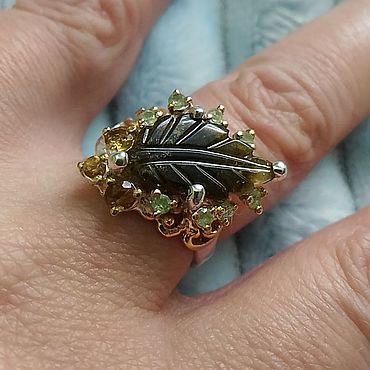 Украшения ручной работы. Ярмарка Мастеров - ручная работа Кольцо Осень. Handmade.
