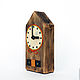 Table clock derevyannaya of natural derivati house. Watch. zenzubel'. Online shopping on My Livemaster.  Фото №2