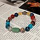 Order Coliete stone bracelet 'Nine planets of Good luck!'. Beautiful jewelry from stones. Livemaster. . Bead bracelet Фото №3