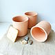 Кашпо для маленьких суккулентов, кактусов или цветочков. Вазы. Ceramera Керамера. Интернет-магазин Ярмарка Мастеров.  Фото №2