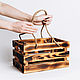 Order Gift decorative box (box) made of Siberian Cedar wood PK28. ART OF SIBERIA. Livemaster. . Storage Box Фото №3