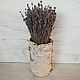 Order composition: Birch bark planters with lavender. Leksadekor (leksadekor). Livemaster. . Composition Фото №3