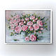Picture of wool Tenderness of roses. Pictures. Galina Ansiforova. Online shopping on My Livemaster.  Фото №2
