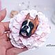 Order Brooches with dogs in flowers. artroombullibull. Livemaster. . Brooches Фото №3