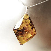 Украшения handmade. Livemaster - original item Very large pendant made of natural Baltic amber(483). Handmade.
