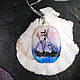 Murano glass pendant sea ' I Want to go to the sea', Pendant, Ryazan,  Фото №1