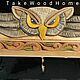 Ключница из дерева резная Сова. Ключницы настенные. Takewoodhome. Интернет-магазин Ярмарка Мастеров.  Фото №2