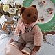 Мишка тедди 14 см в одежде. Мишки Тедди. Valeri39&Teddy. Ярмарка Мастеров.  Фото №6