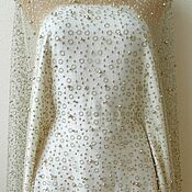 Материалы для творчества handmade. Livemaster - original item The rest! Embroidery on a grid with pearls and glitter. Nefertiti. Handmade.