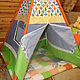 Wigwam for children "Airplanes ". Nursery wigwam. 'Caring hands'. Online shopping on My Livemaster.  Фото №2
