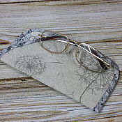 Сумки и аксессуары handmade. Livemaster - original item Eyeglass case, Made of fabric, Quilted, Cotton. Handmade.