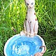 Заказать Мыльница "Кошка с мышкой" керамическая. Екатерина Орлова (oket). Ярмарка Мастеров. . Мыльницы Фото №3