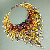 Украшения handmade. Livemaster - original item Amber Parfait Necklace Handmade from natural amber. Handmade.