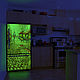 Glow in the dark Sticker on the fridge - Paris. Kitchen sets. Art-foto. Online shopping on My Livemaster.  Фото №2