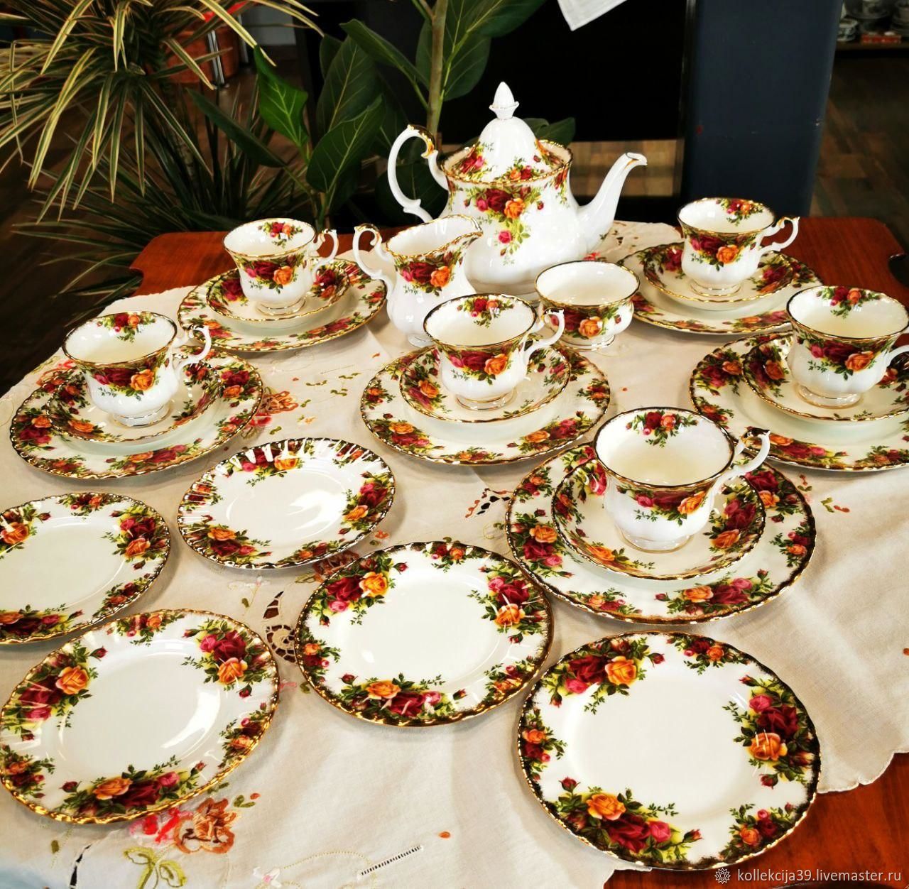 Винтаж: Чайный сервиз на 6 персон, Royal Albert в интернет-магазине ...