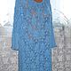 tunic: Openwork dress knitted with knitting needles, Tunics, Abakan,  Фото №1