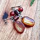 Amber. Earrings 'Cherevichki' amber steel. Earrings. Frollena II. Natural Baltic amber. My Livemaster. Фото №6