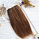 Mohair weft Blond wavy, doll hair, 6 m - 237", 100 g, Doll hair, Dmitrov,  Фото №1