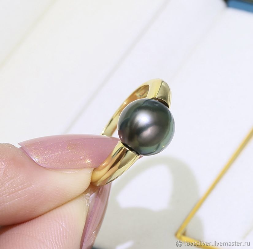 ОСНОВА для кольца Серебро 925 пробы Родий Позолота 14К Корея купить в ...