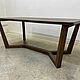 Green oak dining table 900h1800, Tables, Moscow,  Фото №1