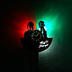 Часы Daft Punk  из винила со светодиодной подсветкой, Часы с подсветкой, Санкт-Петербург,  Фото №1