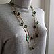 Accessocraft necklace, sautoir, American vintage. Vintage necklace. Vintage Treasures. Online shopping on My Livemaster.  Фото №2